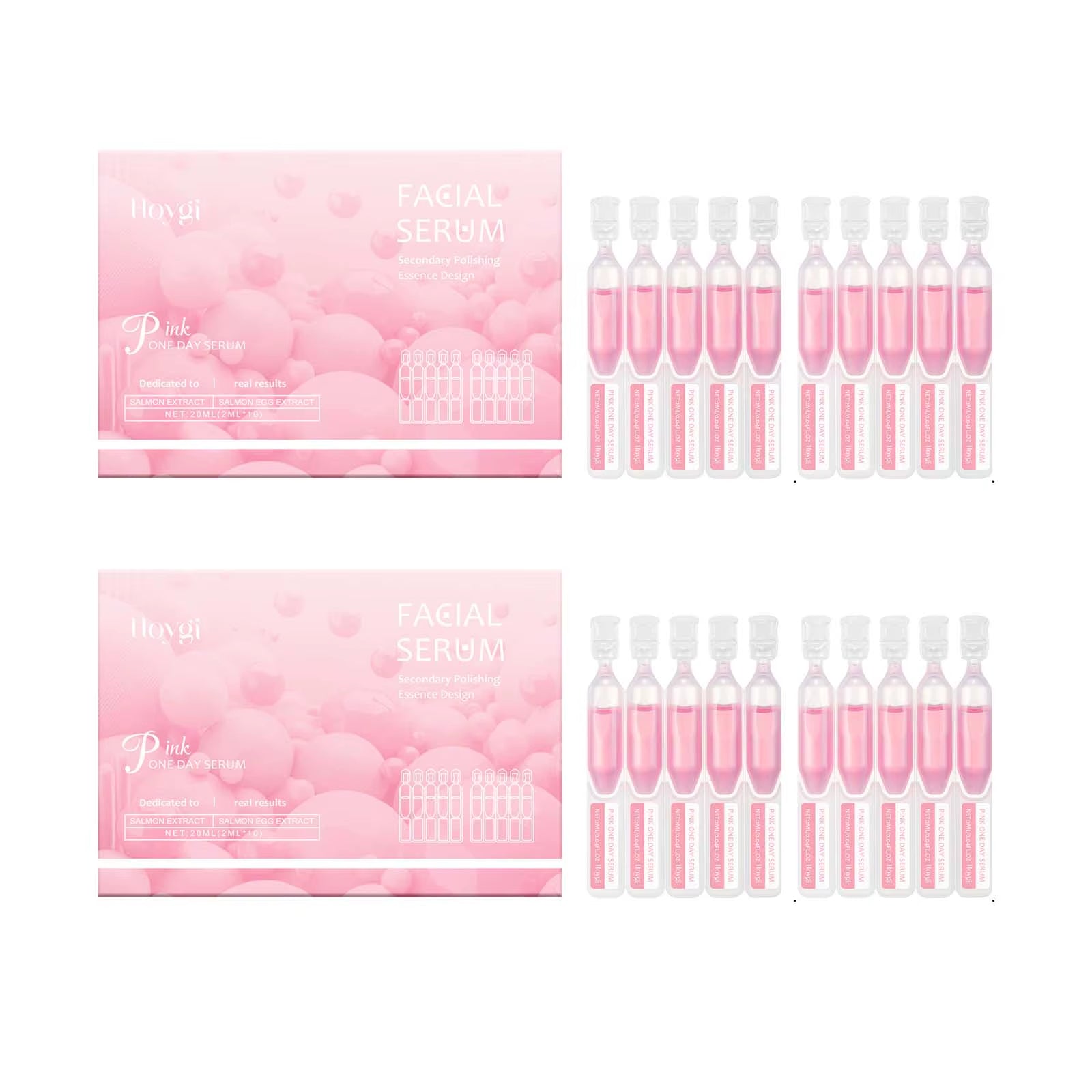Firming Hydrating Ampoule Firming Smoothing Facial Skin Oil Control & Pore Refining Skin Rejuvenation Essence for All Skin Types